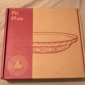 Longaberger Pottery Pie Plate - New!
